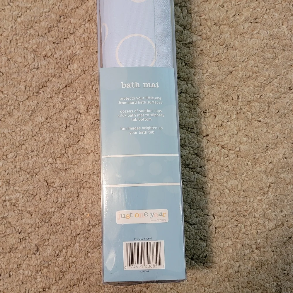 Just One Year Bath Mat for Small Children New in Box